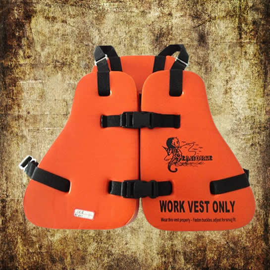 vinyl coated work vest
